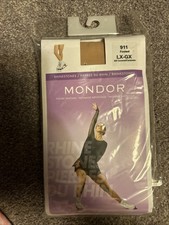 Mondor Rhinestone Rights X Large Tights, Figure Skating, Footed KR Caramel    