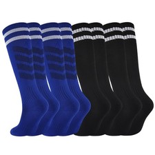 Kids Soccer Socks Boys Girls Football Socks Cushioned Athletic Sock Youth Bas...