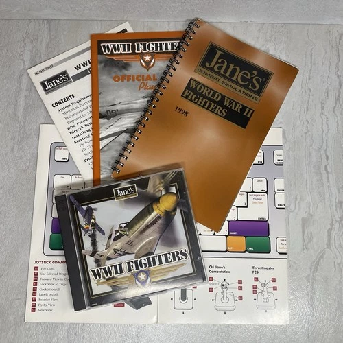 Jane's WII Fighters Combat Simulations 1998 Play & Install Guide - CD Games