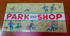 Vintage 50's Milton Bradley Park and Shop Board Game #4300
