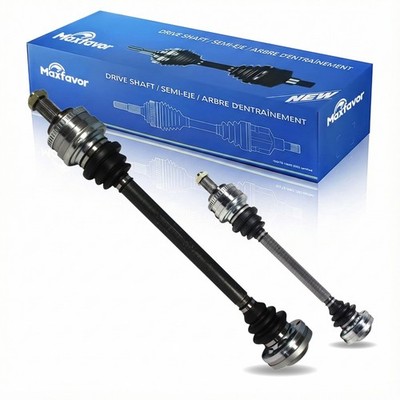 Maxfavor Rear Left Right CV Axle for 2001-2005 BMW 330Ci 3.0L L6 RWD Auto Trans
