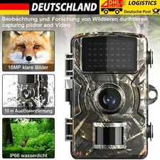 Wildkamera 24MP 2.5k+32GB SD-KarteVideo 1080P Wildtierkamera Jagdkamera Kamera