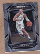 Jayson Tatum 2023 Prizm Draft Picks #51 Duke Blue Devils Boston Celtics