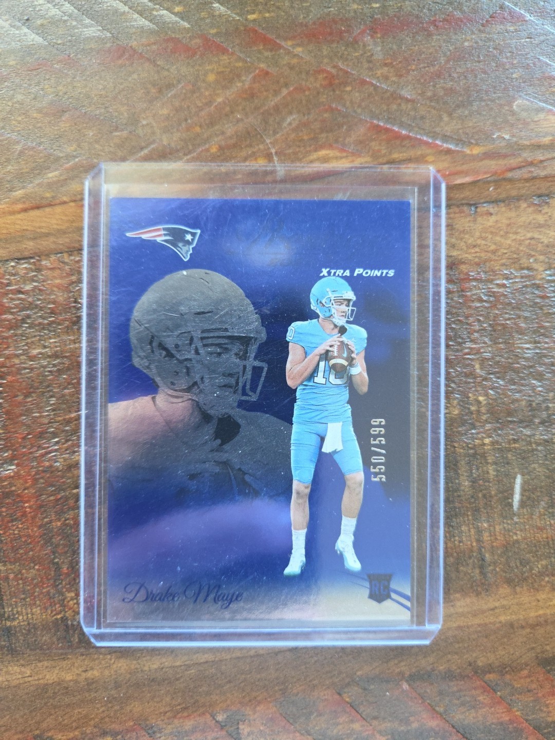 2024 Panini Prestige - Rookies Drake Maye #304 Xtra Points Blue /599 (RC)