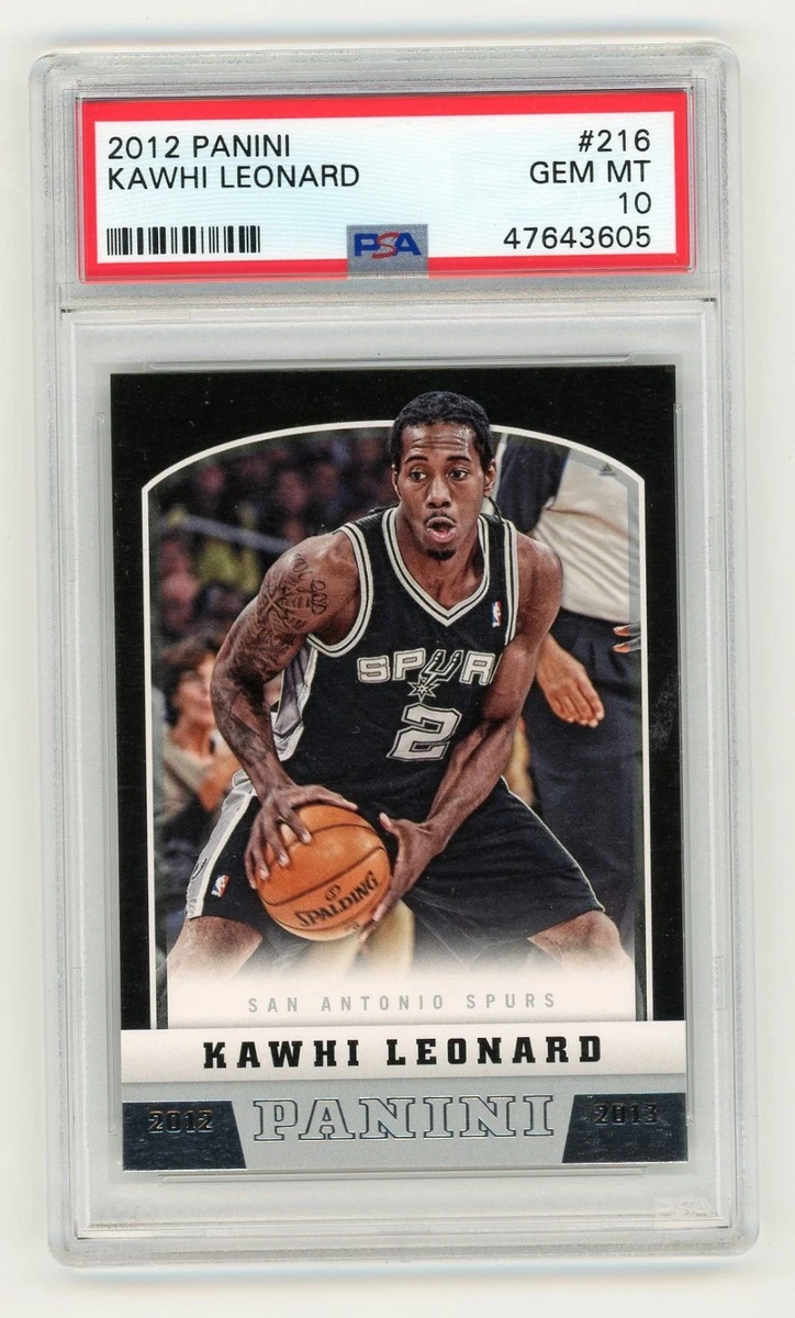 Kawhi Leonard Professional Sports Authenticator (PSA) Basketball