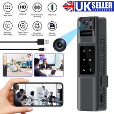 1080P Portable Police Body Camera Pocket Video Audio Recorder Night Vision Cam