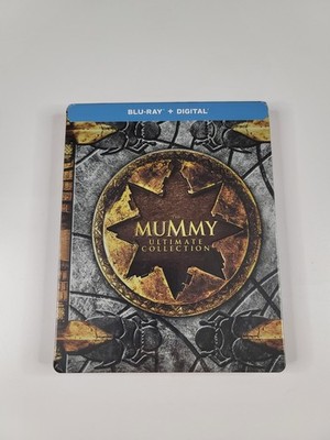 The Mummy: Ultimate 4-Movie Collection OOP Steelbook (Blu-ray 2018) New *Read