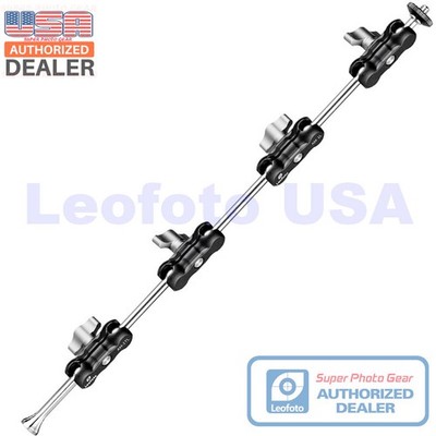 Leofoto AM-1TXL Long Magic arm 1/4'' Mounting Screw/ 4 Locks