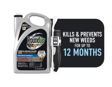Roundup Dual Action 365 Weed Killer Comfort Wand 1 Gal 12 Month Preventer