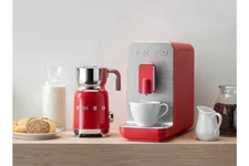 SMEG BCC01RDMUS Coffee Machine ITALIAN DESIGN 🇮🇹 BEST COFFEE MACHINE 🔥🔥
