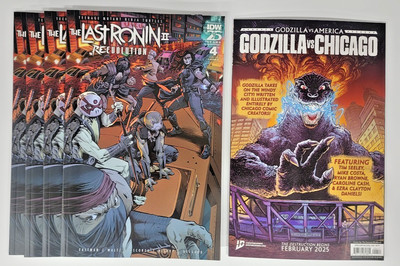 TMNT: The Last Ronin II ReEvolution #4 Cvr A Escorza IDW 25 yrs Lot of 5 TPB #V
