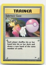 Pokemon TCG Sabrina's Gaze 125/132 Gym Heroes Unlimited NM on eBay