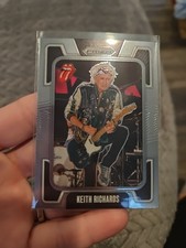 2025 PANINI PRIZM THE ROLLING STONES CHARLIE WATTS SILVER BASE #13