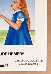 Avon CAMPANA — Affiche originale d'exposition, Galerie Claude Hemery, Paris — vue 3 sur 5