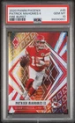2020 PANINI PHOENIX FIRE BURST #45 PATRICK MAHOMES II PSA 10