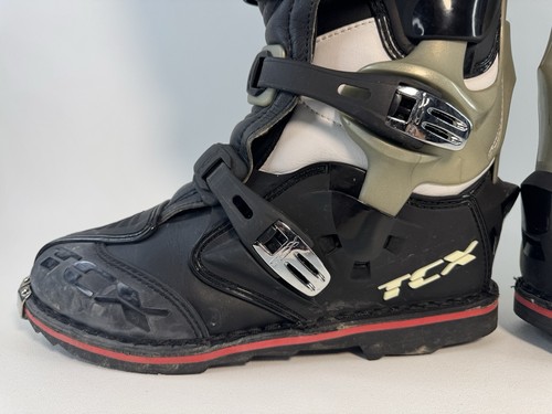 BOTAS TCX COMP 2 MX TALLA US 10 EURO 44 Comp2 Negro Blanco - Imagen 5 de 24