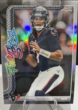 Topps 2025 Chrome Future Stars C.J. Stroud REFRACTOR FS-16 Texans