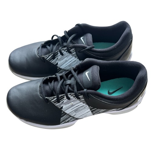 Nike Delight V Lady Golf Shoes Womens 5.5 Black White Soft Spikes CleatsAthletic - Picture 1 of 12