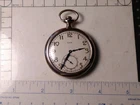 Elgin Antique American Gentleman's Pocket Watch Grade 345 Circa 1933