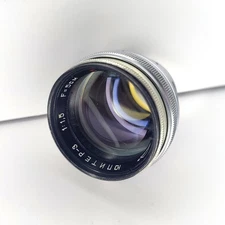 Jupiter-3 silver F1.5/50mm  KMZ contax-kiev mount red P Number 5500255