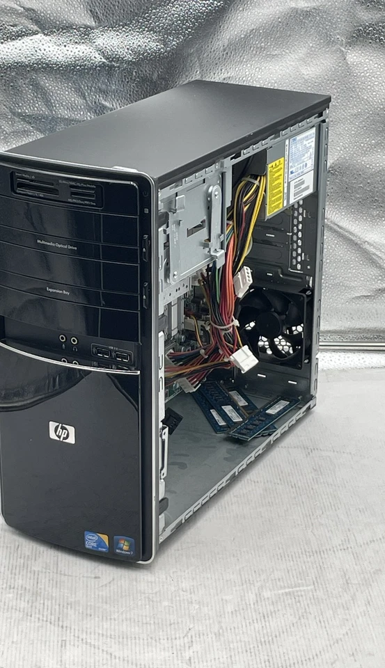 HP P6000 Intel Core 2 Quad Windows 7 Desktop Computer No HDD - Image 2 of 4