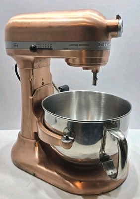 KitchenAid Limited Edition Pro Line Copper 6 Qt Bowl Lift Stand Mixer w/ Attach
