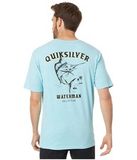 Quiksilver Mens Fish Gulf Stream Graphic T-Shirt, medblue, L