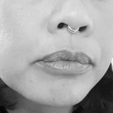 Septum/Daith DOUBLE HOOP CLICKER 16g 8mm/10mm Sterilized Titanium G 23.