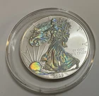 U.S. Mint 2005 & 2009 American Silver Eagle $1 1 oz .999 Silver  2 Coins