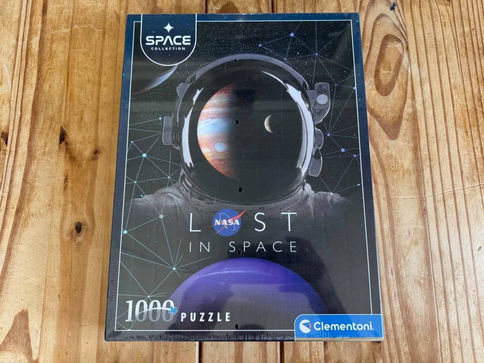 Clementoni NASA Lost In Space 1000 Piece Jigsaw Puzzle Sealed Astronaut Jupiter