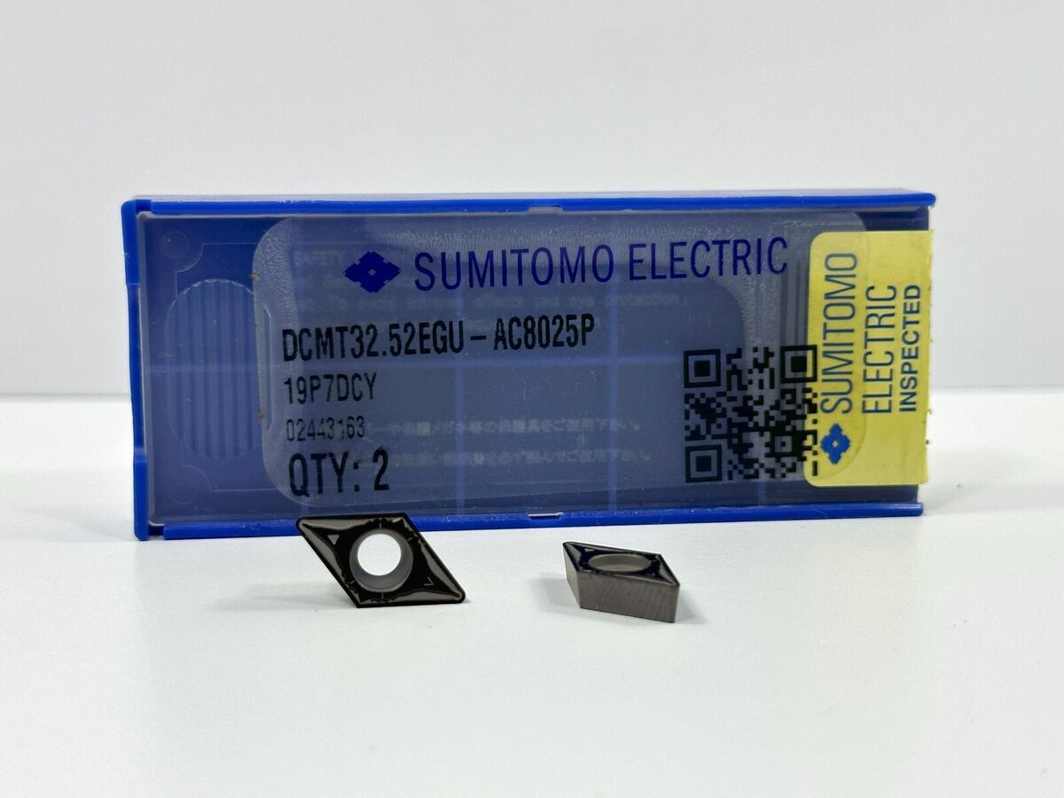 SUMITOMO DCMT32.52EGU DCMT11T308N-GU New Carbide Inserts SUMITOMO DCMT32.52EGU DCMT11T308N-GU New Carbide Inserts