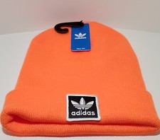 Adidas Originals Utility Beanie Signal Orange Winter Hat Unisex NEW