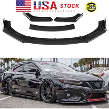 Front Bumper Lip Splitter Spoiler Carbon Style For Nissan Maxima Body Kit