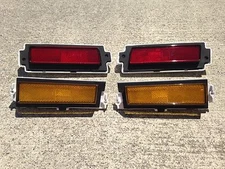 DOT APPROVED New 1981-1988 Monte Carlo SS Front & Rear Side Marker Light 4set