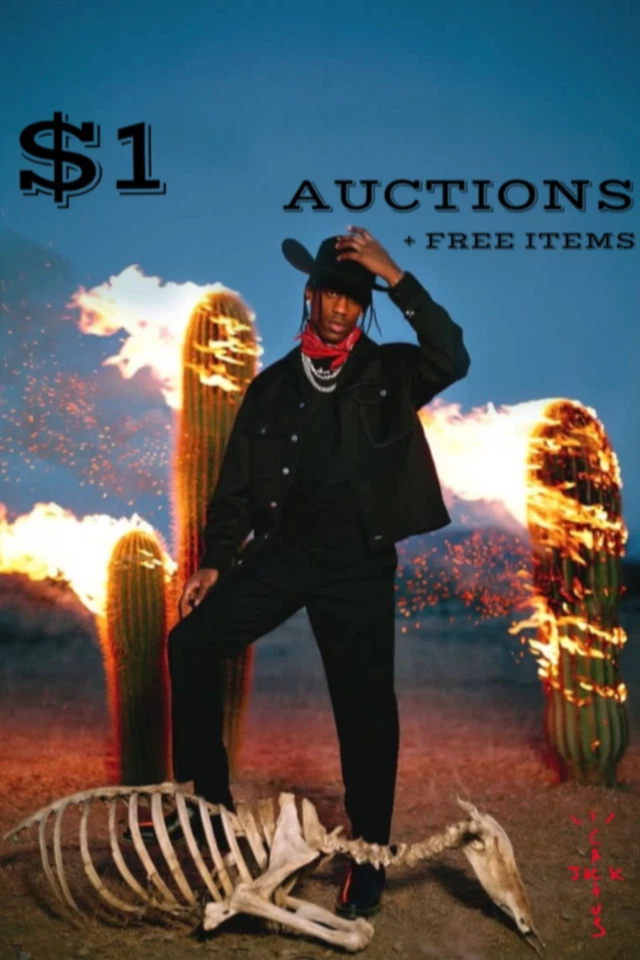 FRIDAY GIVEAWAYS + $1 AUCTIONS Travis, Market, Supreme, WL, Godspeed + MORE