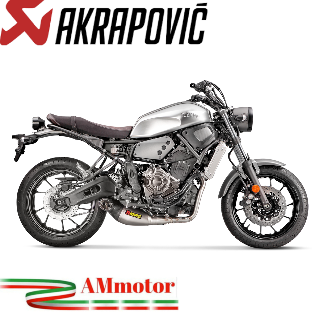 Complete Exhaust Akrapovic Yamaha Xsr 700 2018 Motorcycle Racing