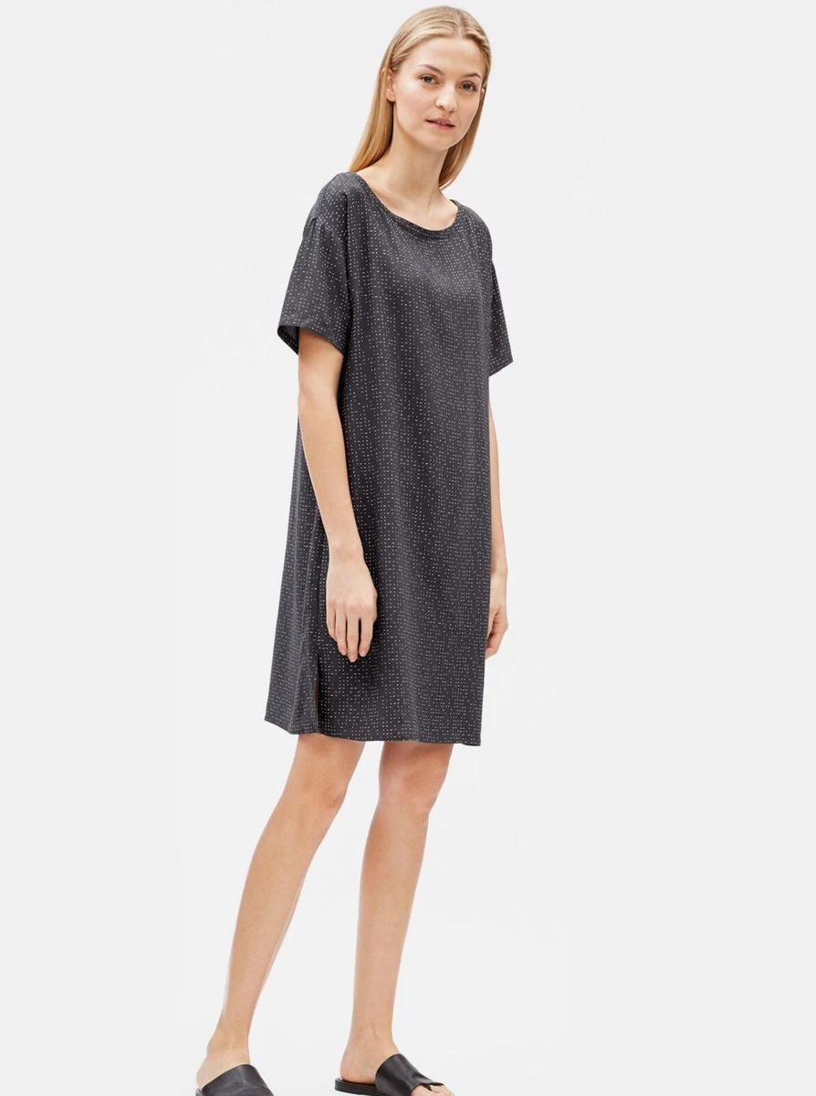 Eileen fisher morse code clearance dress