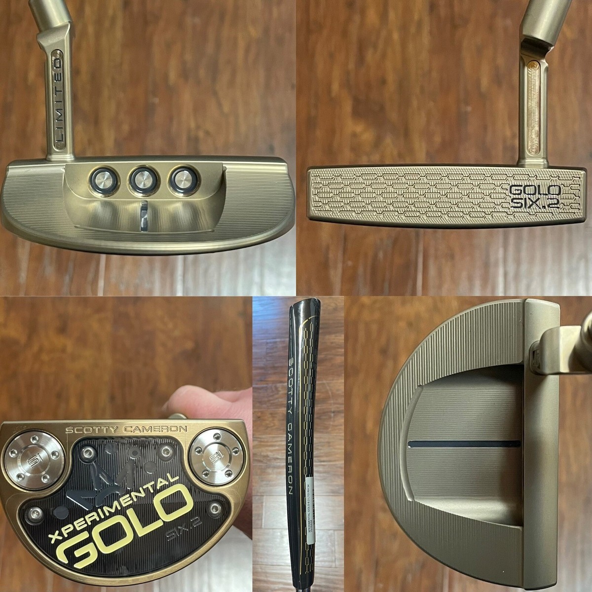 Scotty Cameron Xperimental Golo 6.2 LTD Putter W/ Headcover Scotty Cameron Xperimental Golo 6.2 LTD Putter W/ Headcover