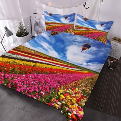 Tulip Climbing Top 3D Printing Duvet Quilt Doona Covers Pillow Case Bedding Sets