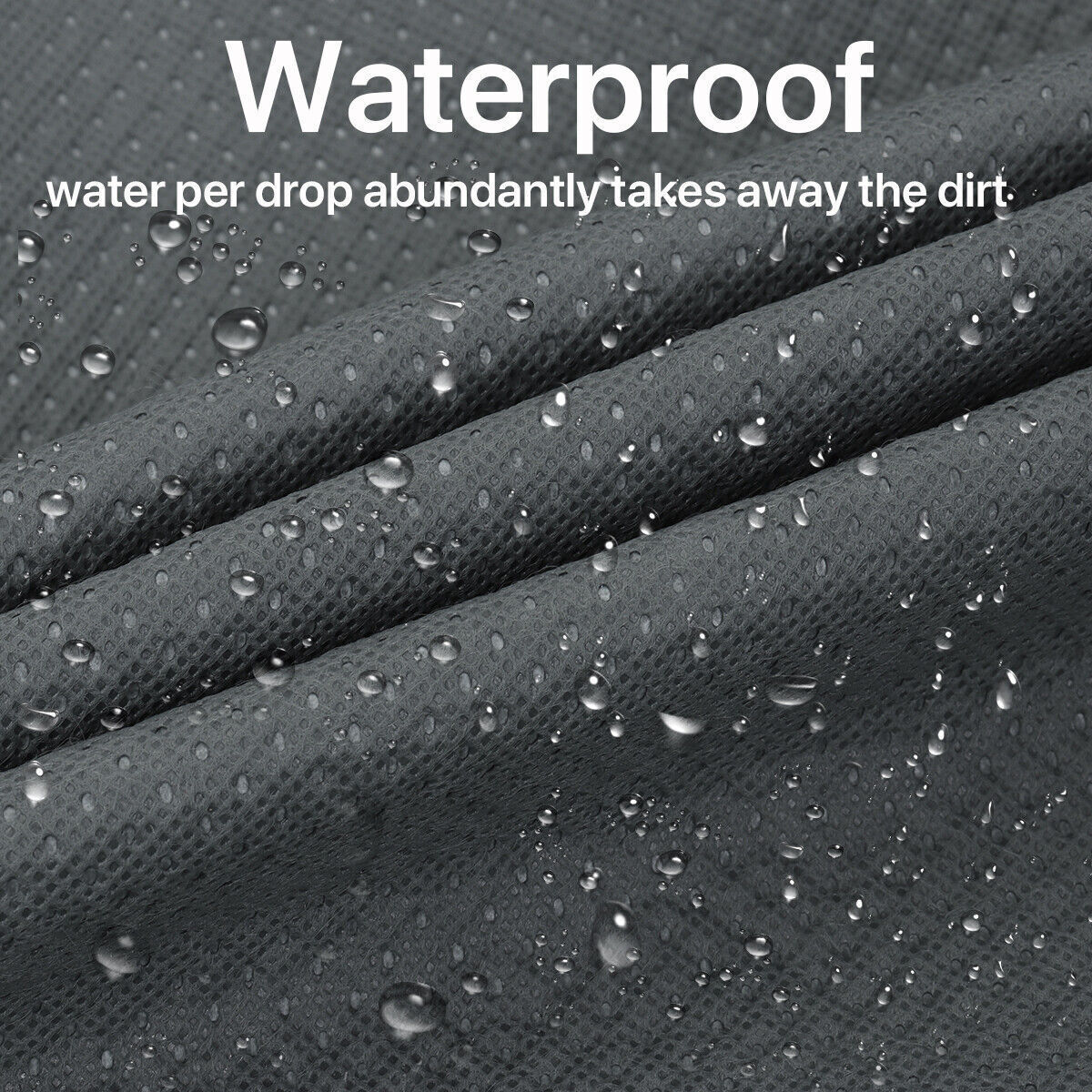 Universal Waterproof Caravan Tow Hitch Grey Cover With Strap Green