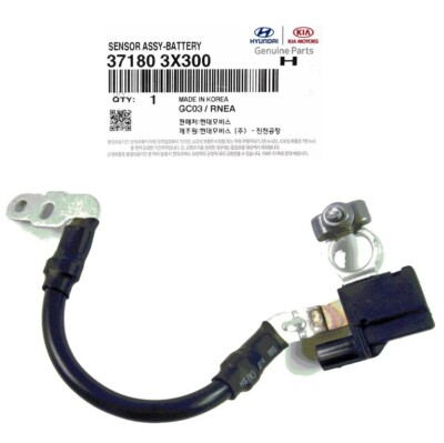 ネックベァード3 Battery Cable Negative Genuine Z 37180-3X300 For Hyundai Elantra