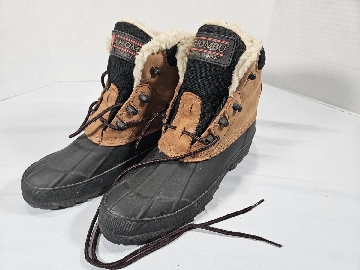Duck Boots Khombu Aurora Boot Khombu Ankle Boots Size Women Winter Walker  Sherpa Lined