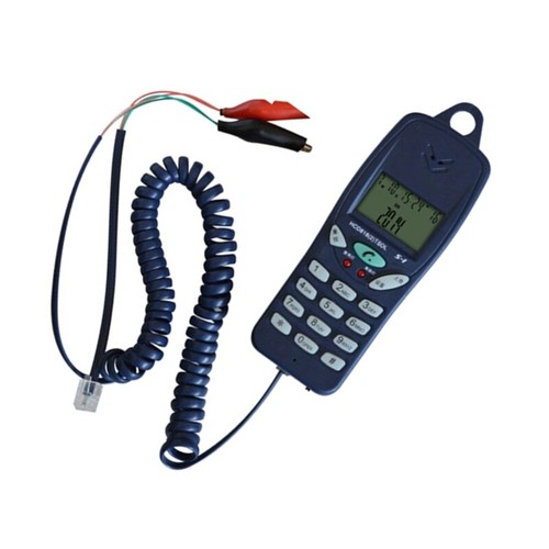 Corded Landline Phone with Caller Identification For Communication Line Checking - Zdjęcie 6 z 8