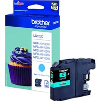 Brother Tinte Cyan LC-123C
