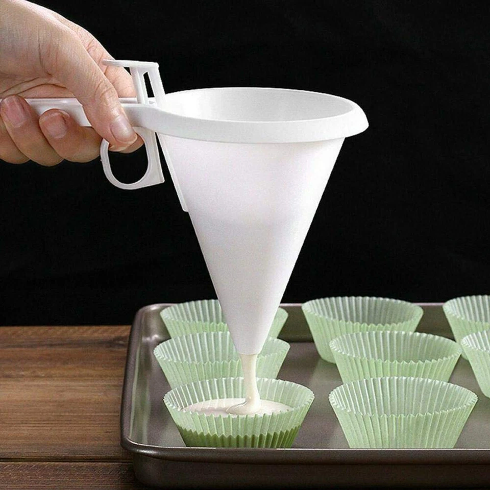 Entonnoir à Chocolat Blanc Liquide De Transfert De Crème Pour La Cuisson De - Photo 4/4