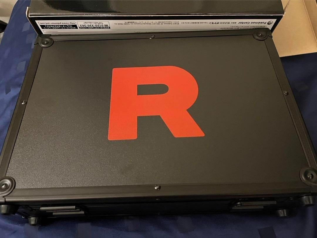 Pokemon Card 20th Anniversary Rocket Team Special Case | eBay