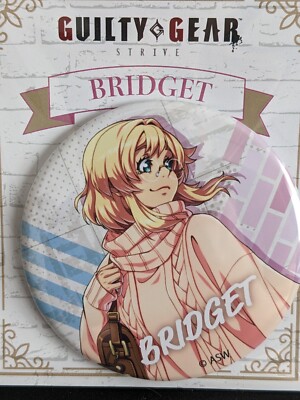 Guilty Gear Strive Big Canbadge Bridget Mint 