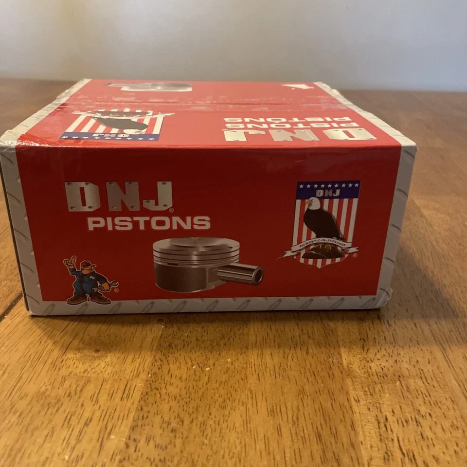 Juego de 4 pistones P336 DNJ para Chevy Chevrolet Equinox Malibu Impala GMC Terrain Foto 4 de 4