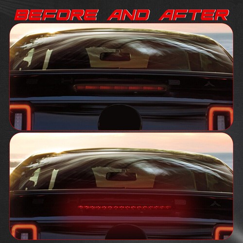 Full LED 3RD Third Brake Lights Black For Ford Mustang 2010 2011 2012 2013 2014 - Picture 5 of 6