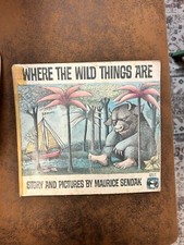 SIGNED "Where the Wild Things Are" by Maurice Sendak with special illustration